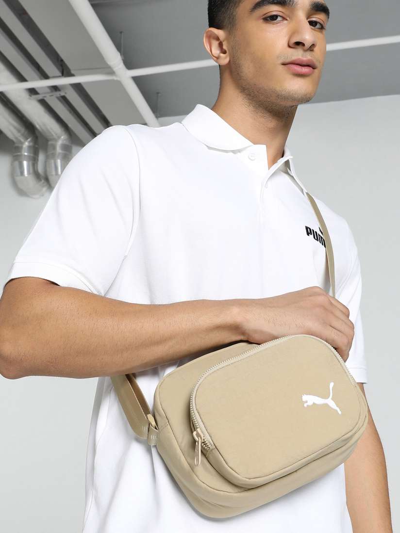Buy Puma Solid Structured Core Her Compact Cross Body Sling Bag With Brand Logo Embroidery Handbags for Women 27645076 Myntra