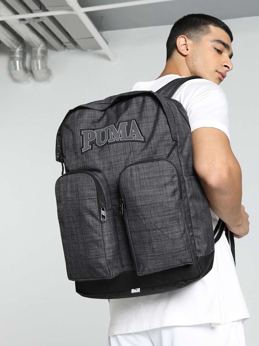 Buy Puma Unisex Textured Squad Medium Sized Backpack With Brand Logo Applique Detail Backpacks for Unisex 27645166 Myntra