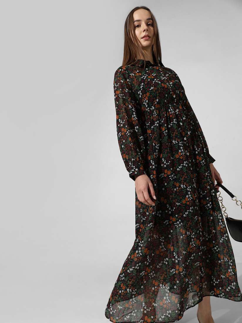 Chiffon maxi shirt dress shop