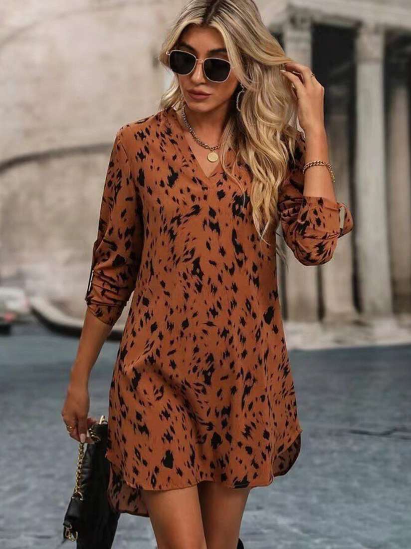 Skin print dress shop