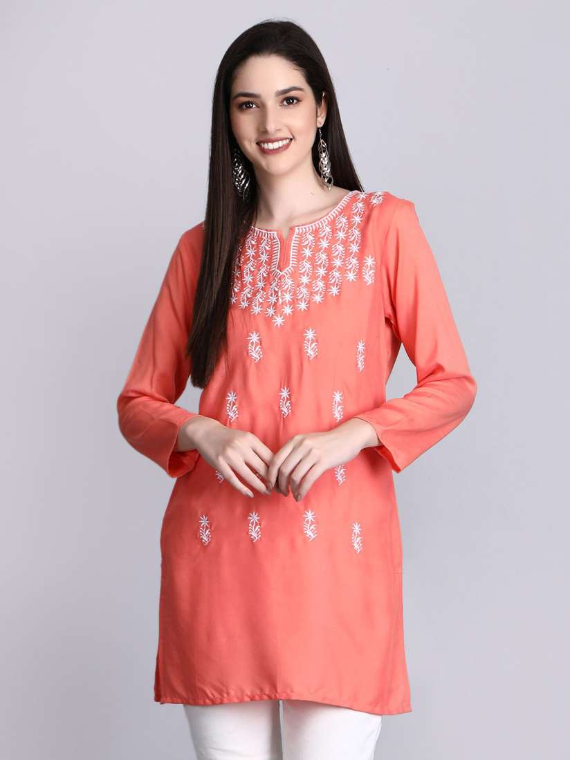 Myntra long straight kurtis clearance