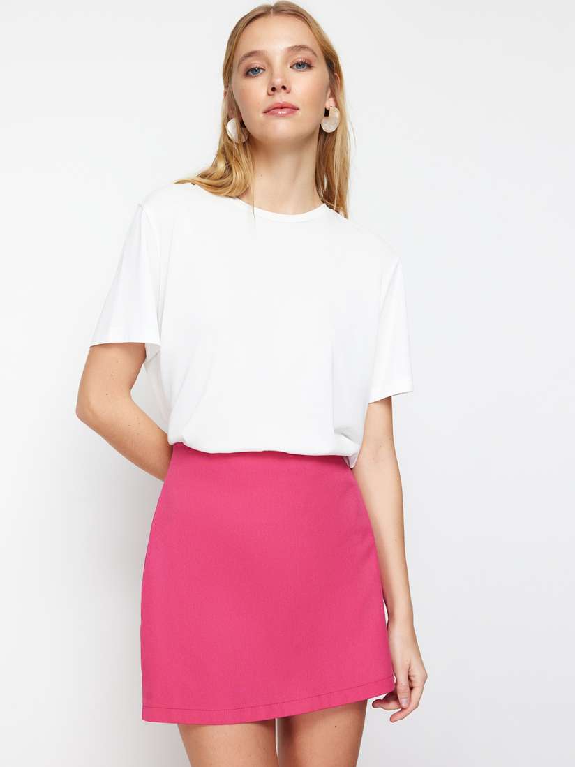 Short skirts online myntra cheap