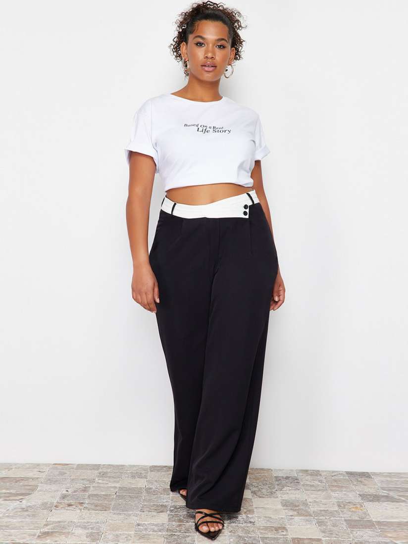 Parallel pants with crop top new arrivals