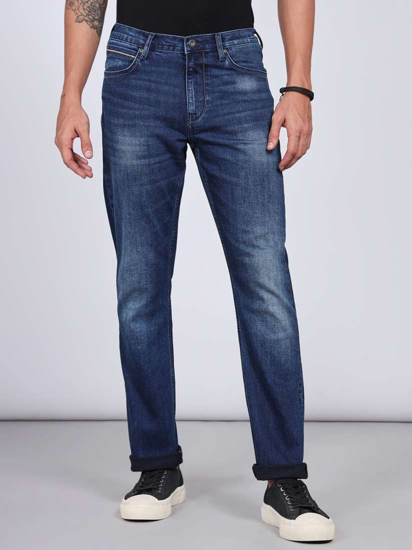 Buy Lee Men Rodeo Straight Fit Heavy Fade Stretchable Jeans Jeans for Men 27684424 Myntra