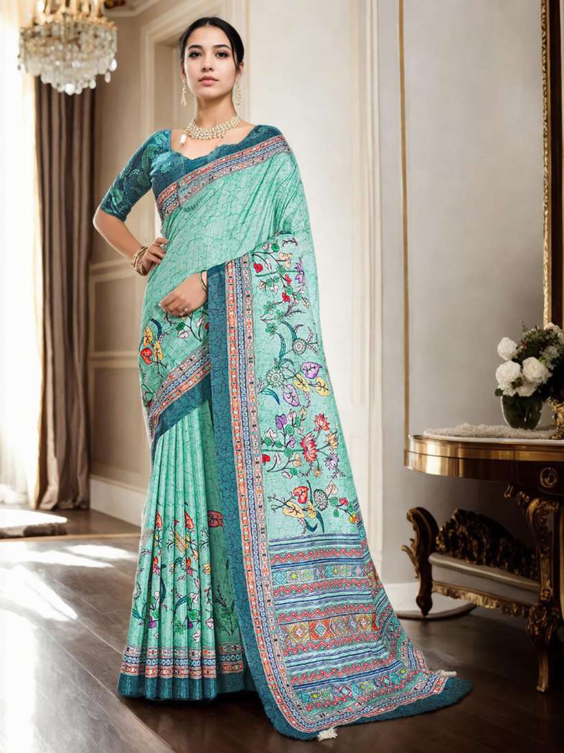 Myntra crepe sarees store