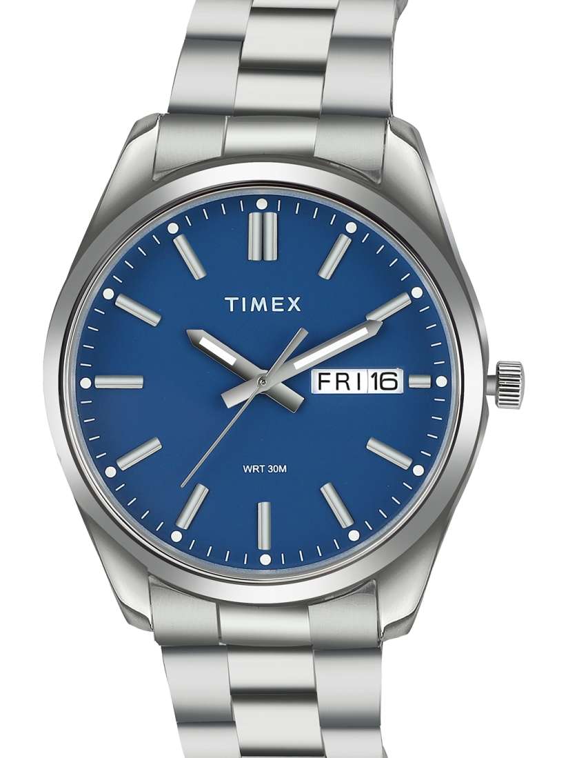 Buy Timex Men Brass Dial Stainless Steel Bracelet Style Straps Analogue Watch TWTG10419 Watches for Men 27685910 Myntra