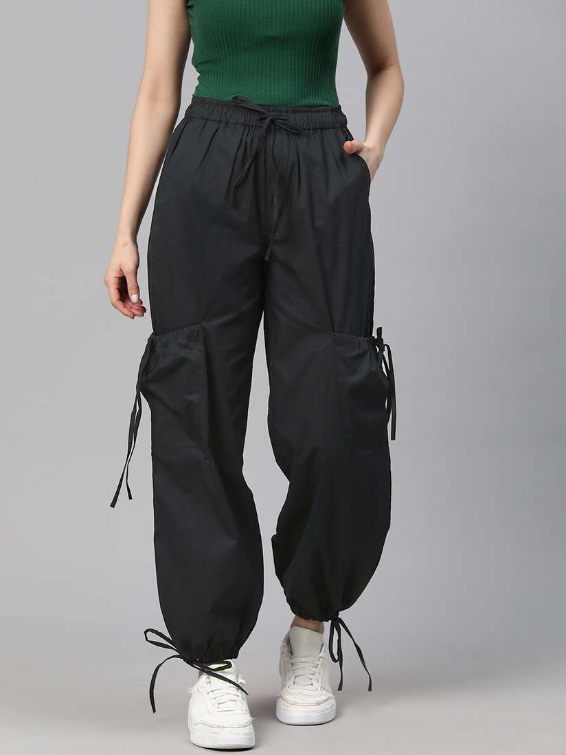 パンツ Jaded London Black Parachute Cargo Pants Shop Black Parachute Cargo Pants | Jaded London | Clothing