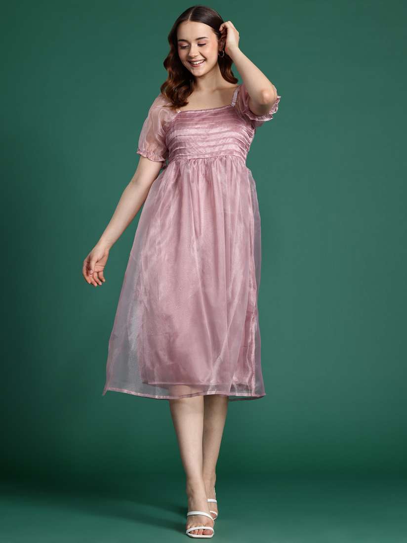 Myntra fit and flare dresses deals