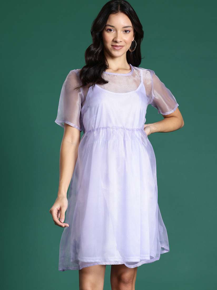 Myntra a line dresses online