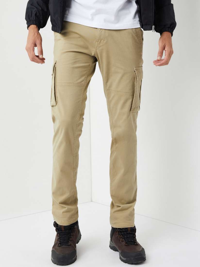 Buy Wildcraft Men Relaxed Wrinkle Free Cotton Cargos Trousers for Men 27709950 Myntra