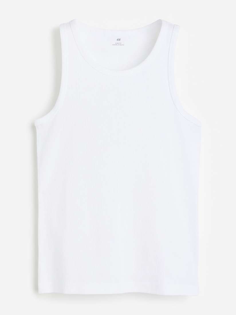 Mens ribbed vests store