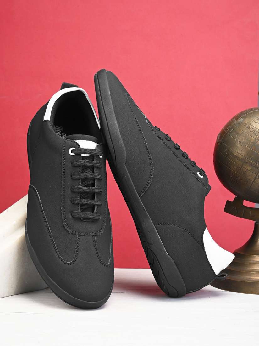 Roadster black casual shoes shop