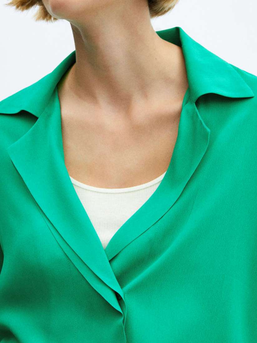 Buy MANGO Camp Collar Shirt Shirts for Women 27737144 Myntra