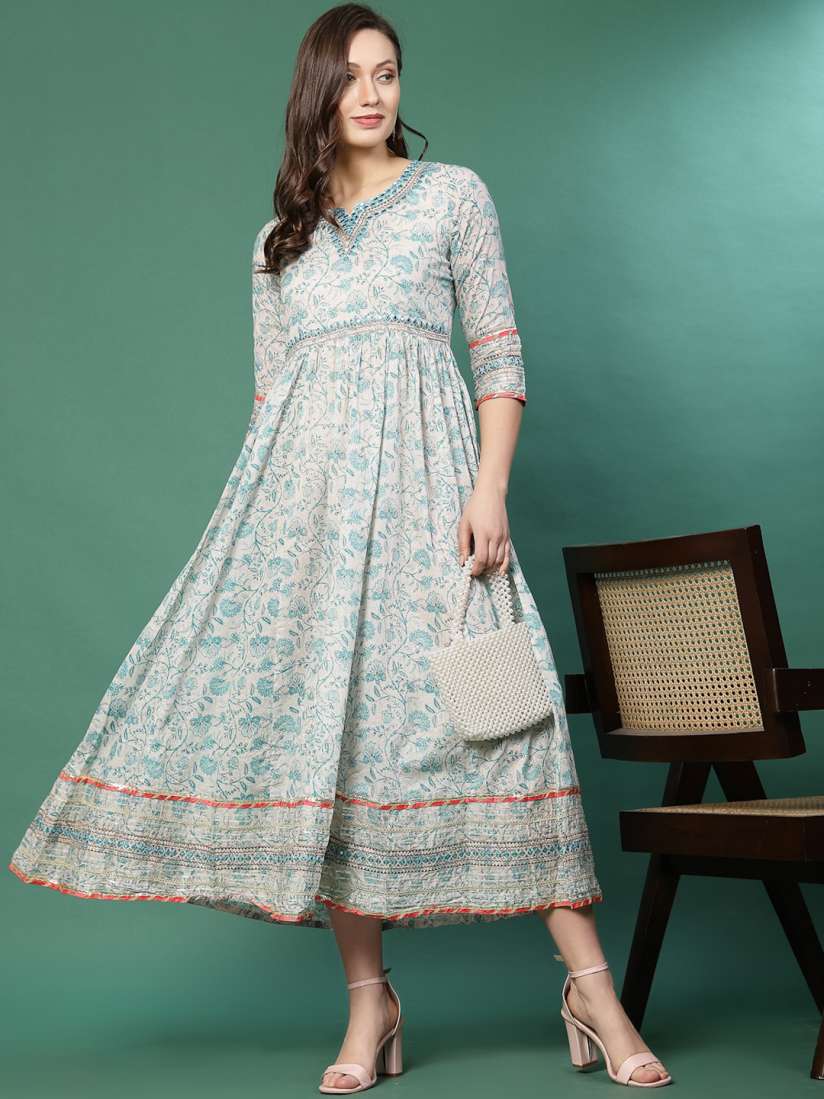 Myntra anarkali cotton store