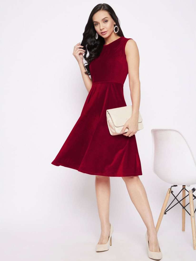 Skater dress myntra outlet