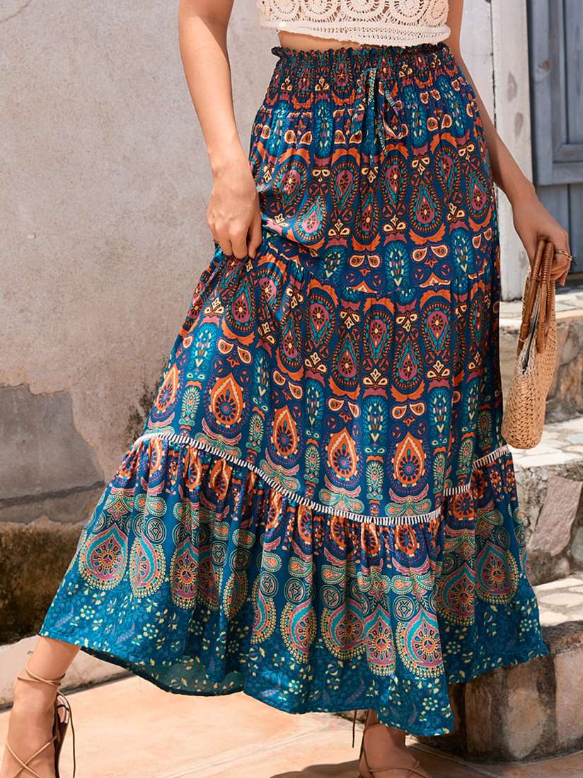 Full flared long skirts outlet