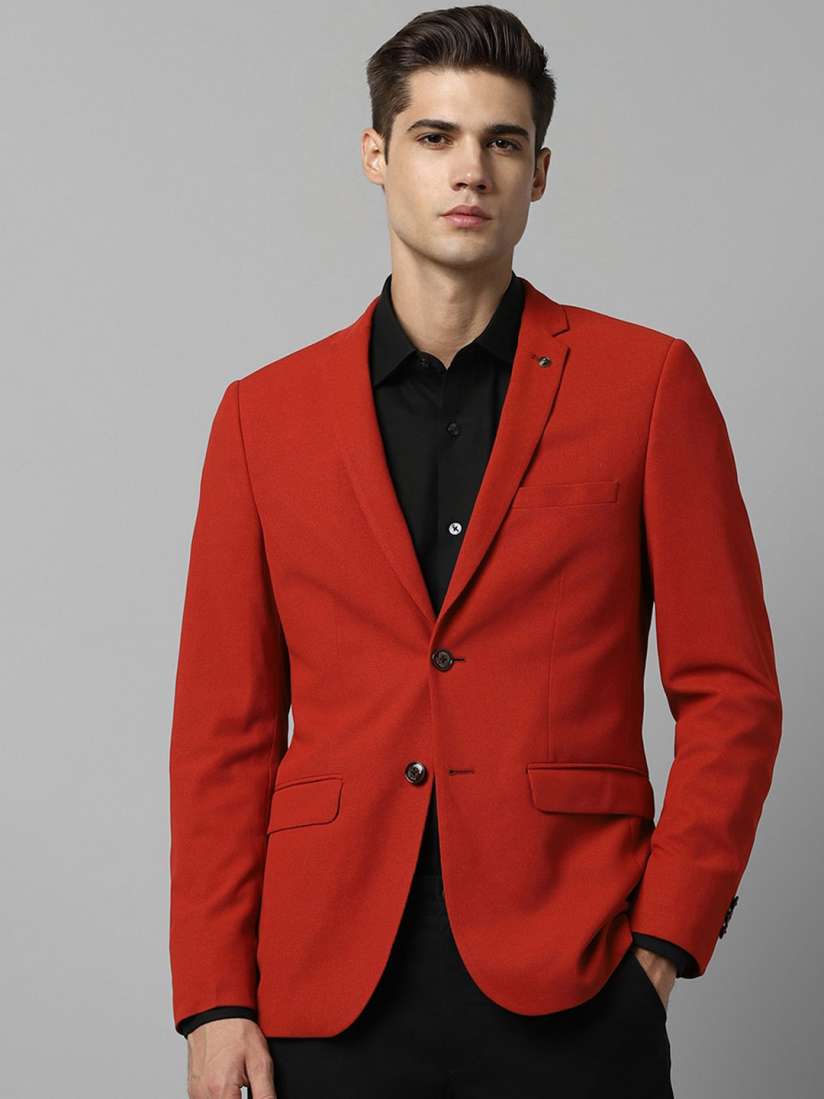 Buy Allen Solly Slim Fit Single Breasted Blazer Blazers for Men 27765916 Myntra