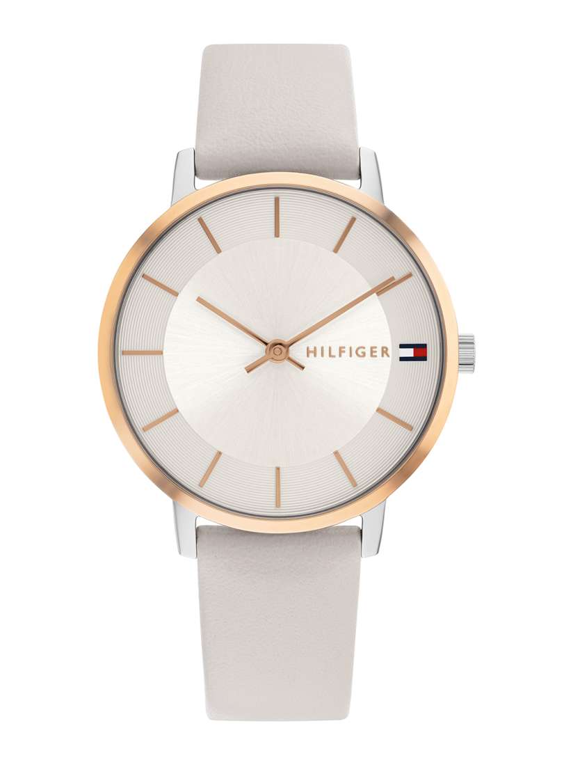 Buy Tommy Hilfiger Women Pippa Leather Analogue Watch TH1782671 Silver Watches for Women 27765930 Myntra