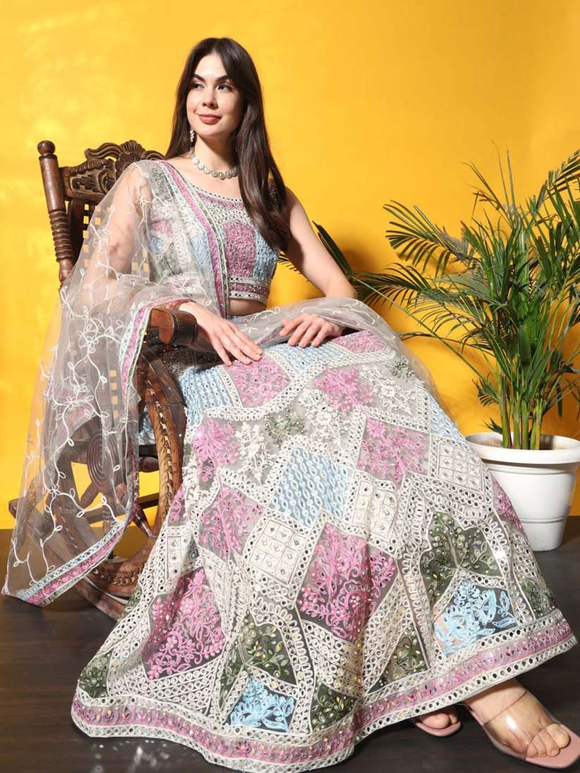 Chhabra 555 lehenga choli top