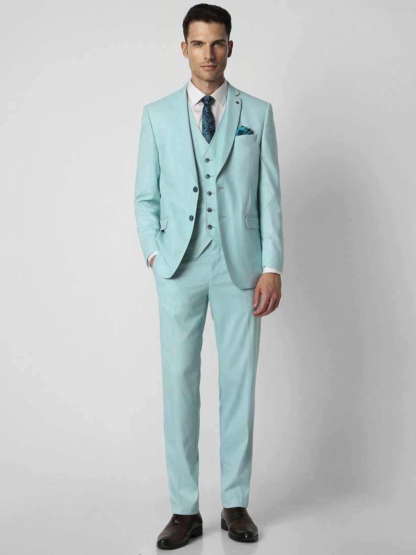 Van heusen bright navy suit on sale