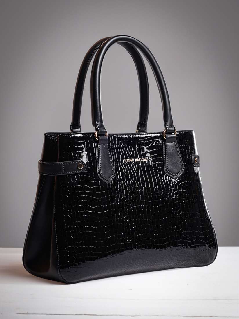 Buy Gauge Machine Black Chic Noir Handbag Handbags for Women 27771536 Myntra