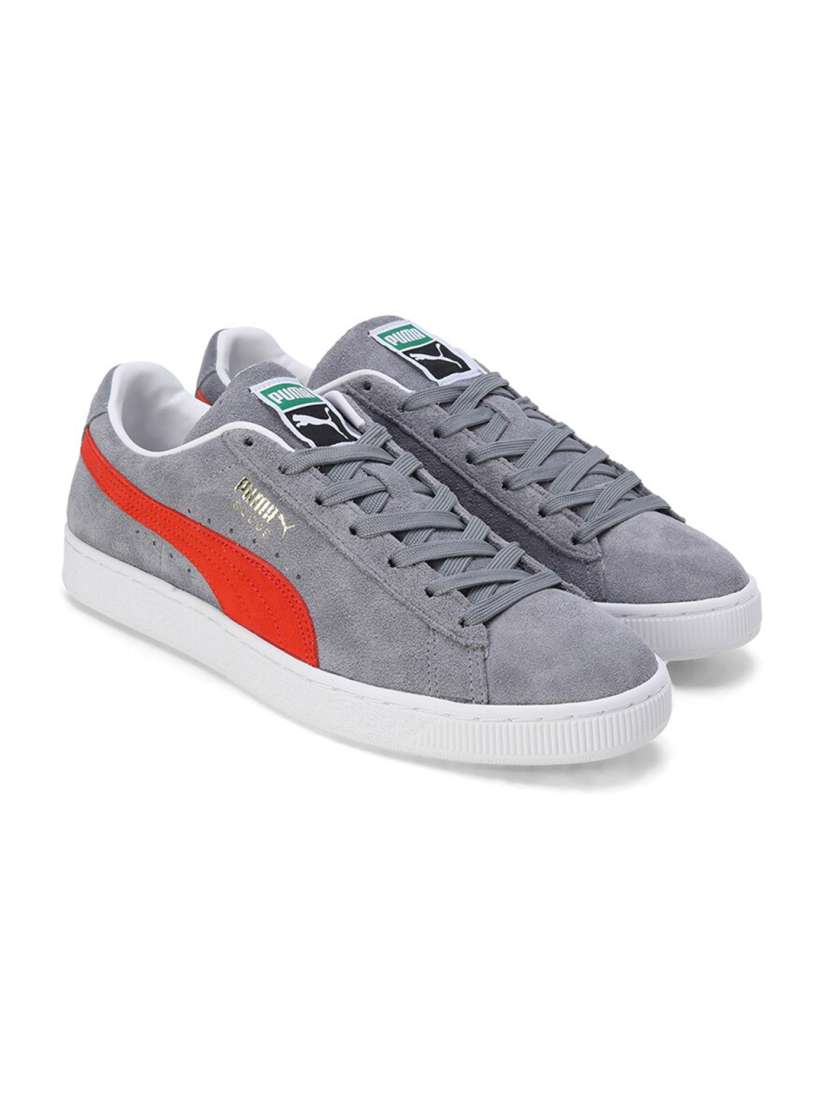 Puma suede grey mens top
