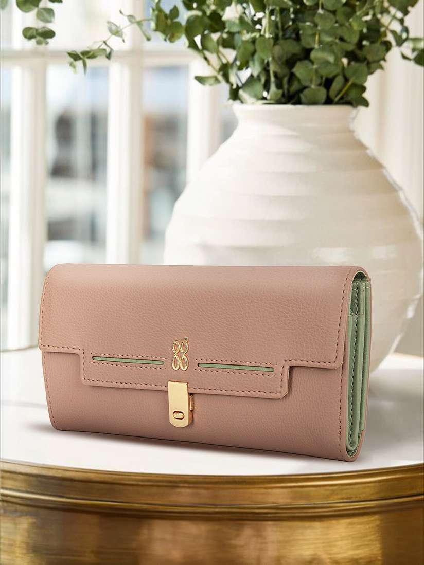 Buy Baggit Women PU Two Fold Wallet Wallets for Women 27790746