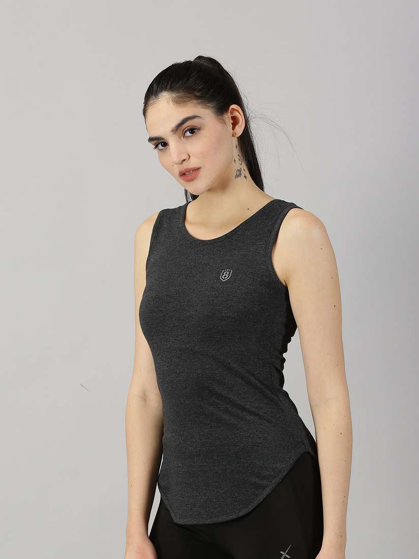 Buy DOMIN8 Upf Sun Protection Eco Friendly Yoga Sleeveless Stylish