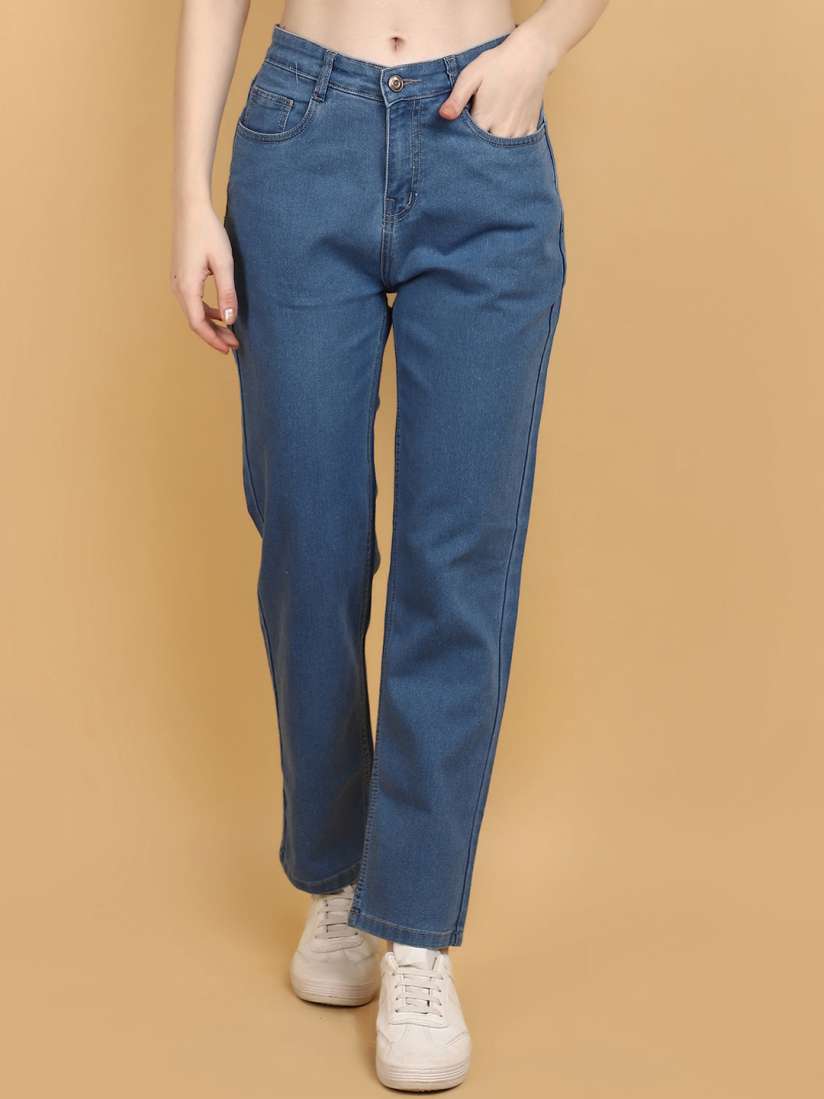 High rise jeans myntra outlet
