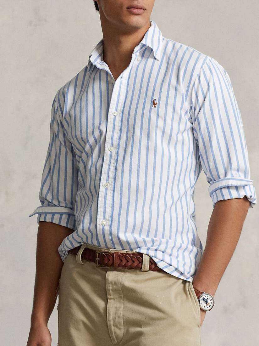 Buy Polo Ralph Lauren Striped Button Down Collar Cotton Casual Shirt Shirts for Men 27810914 Myntra
