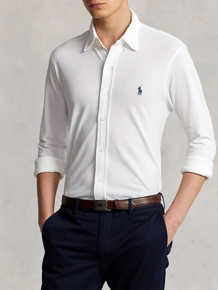 Buy Polo Ralph Lauren Self Design Spread Collar Cotton Formal Shirt Shirts for Men 27810922 Myntra