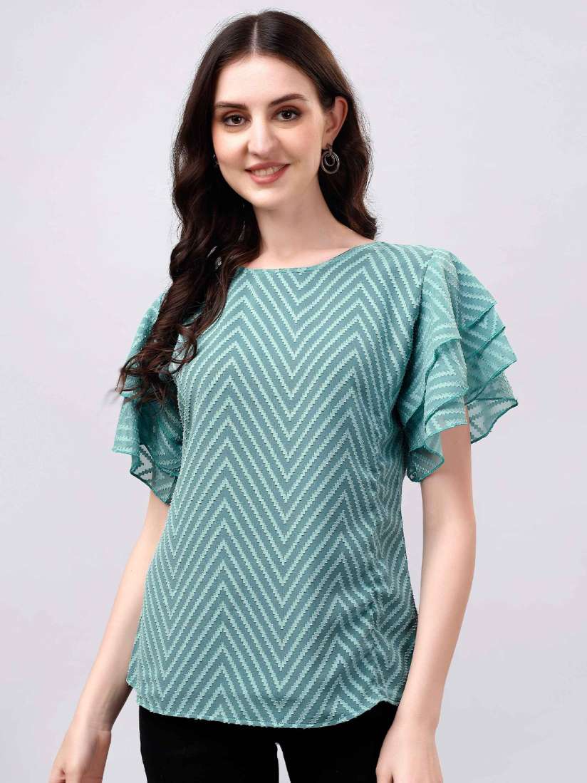 Casual tops myntra clearance