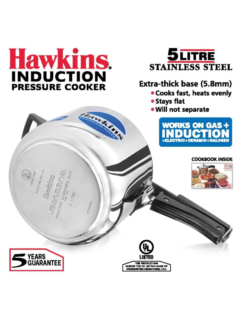 Hawkins steel cooker 5 litre price top