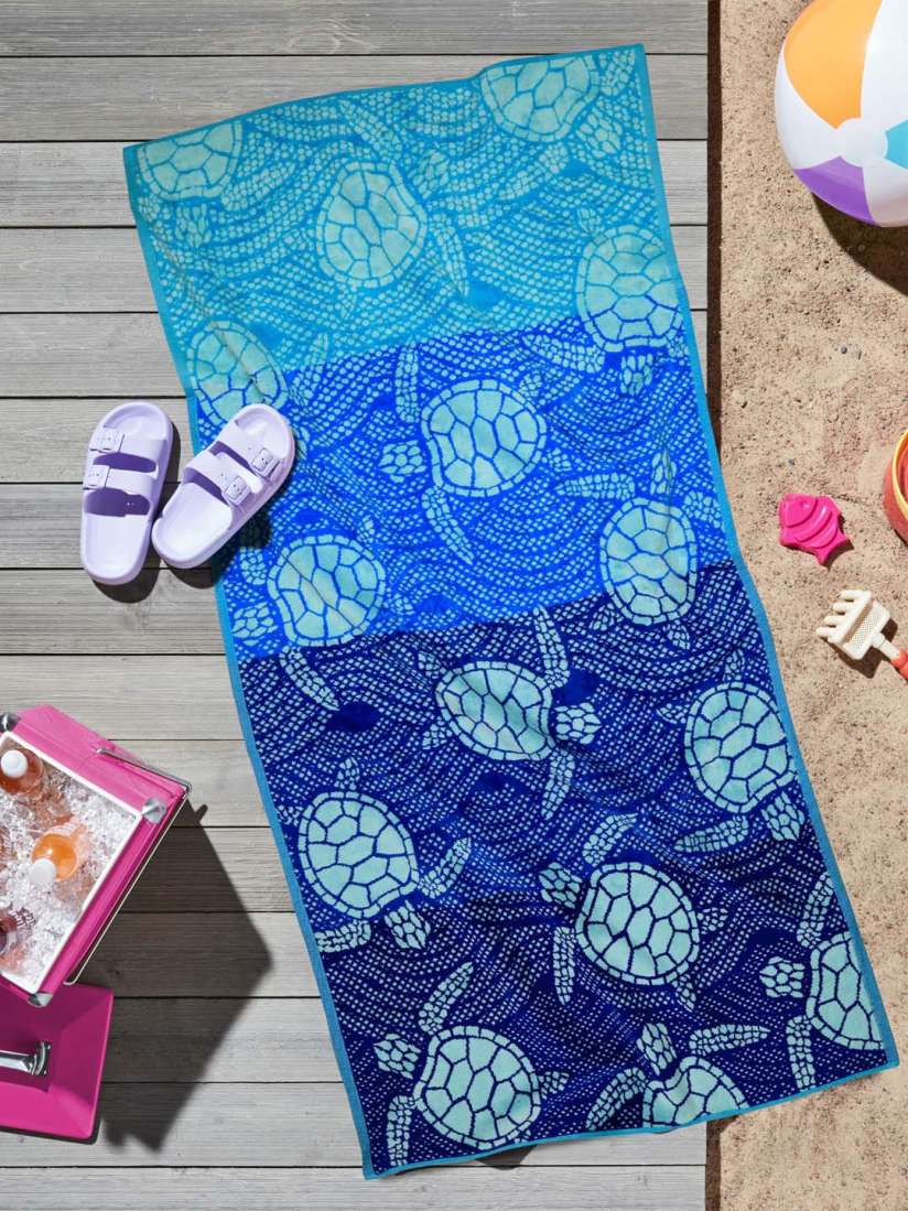 Buy MYTRIDENT Blue Cotton Trident Classic Aqua Fashion Bath Towel Bath Towels for Unisex 27865690 Myntra