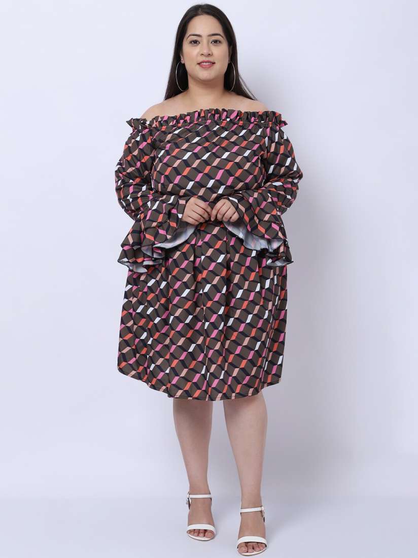 Plus size dresses myntra online