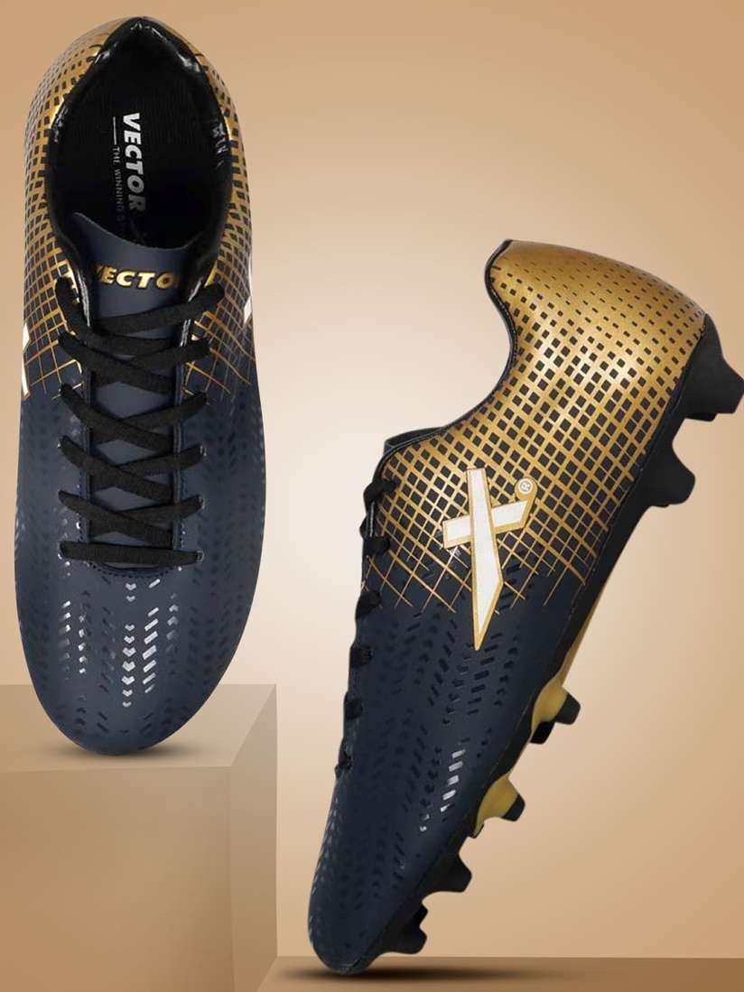 Buy VECTOR X Unisex Printed Fixed Cleats Lace Up Football Shoes Sports Shoes for Unisex 27894906 Myntra