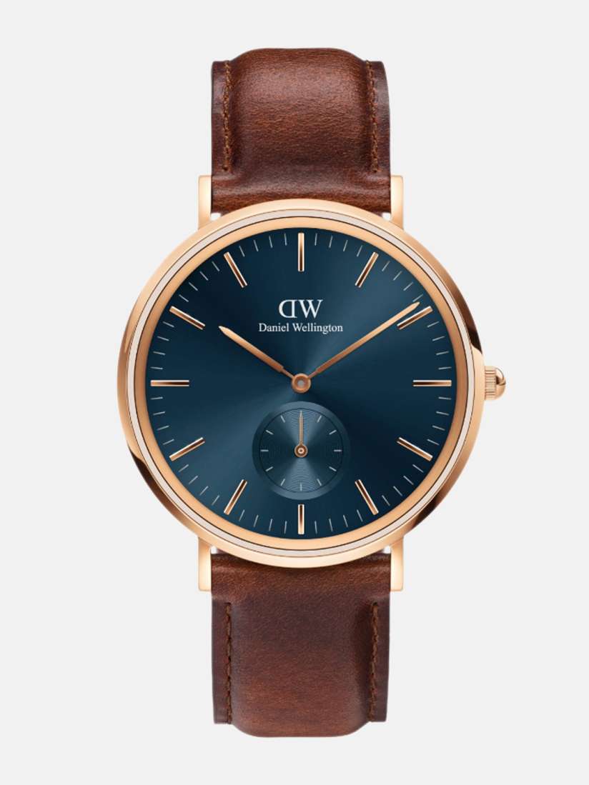 Buy Daniel Wellington Men Leather Straps Analogue Watch DW00100708K Watches for Men 27909514 Myntra