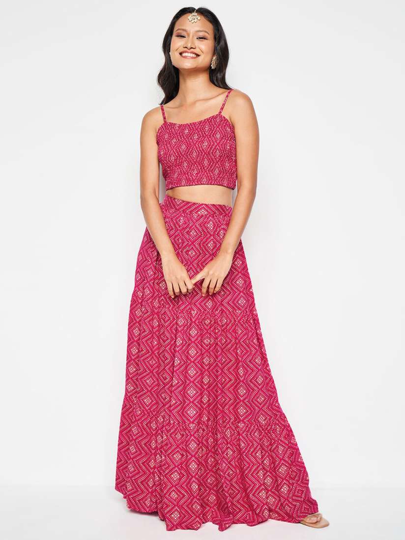 Buy Global Desi Printed Lehenga Choli Lehenga Choli for Women 27914908 Myntra