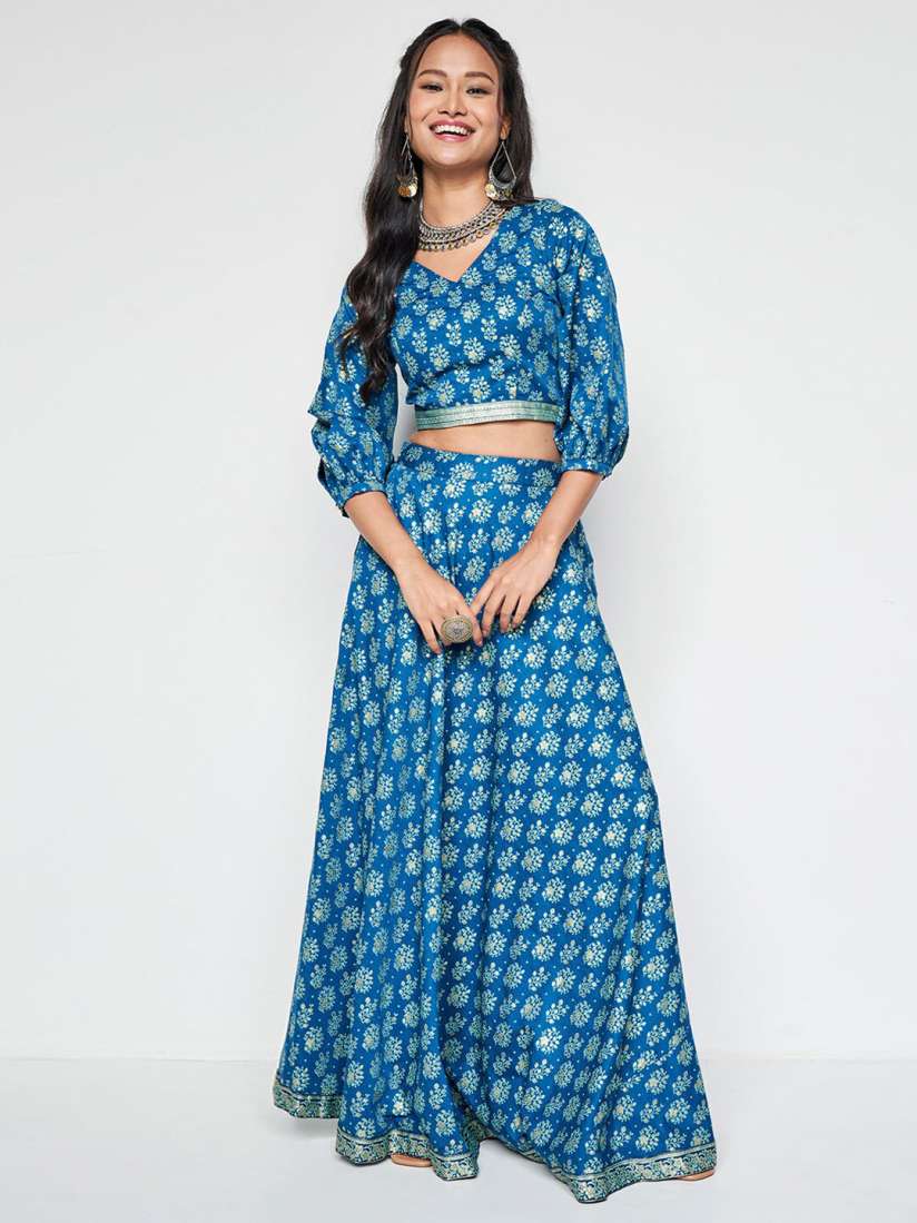 Global desi lehenga best sale