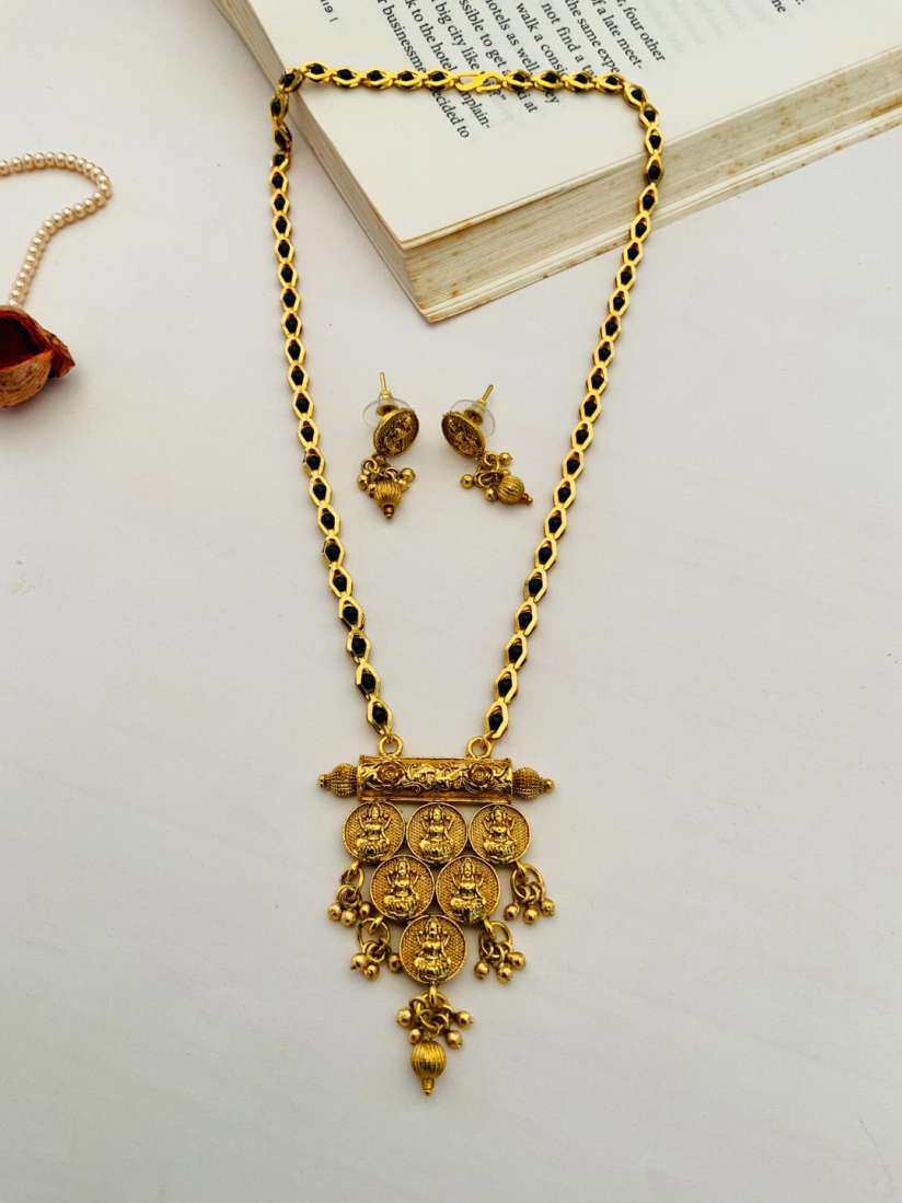Buy ABDESIGNS Gold Plated Beaded Mangalsutra Mangalsutra for Women 27919092 Myntra