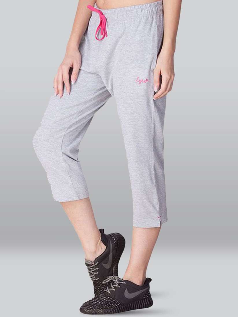 Buy LYRA Women Mid Rise Three Quarter Track Pant Track Pants for Women 27927316 Myntra