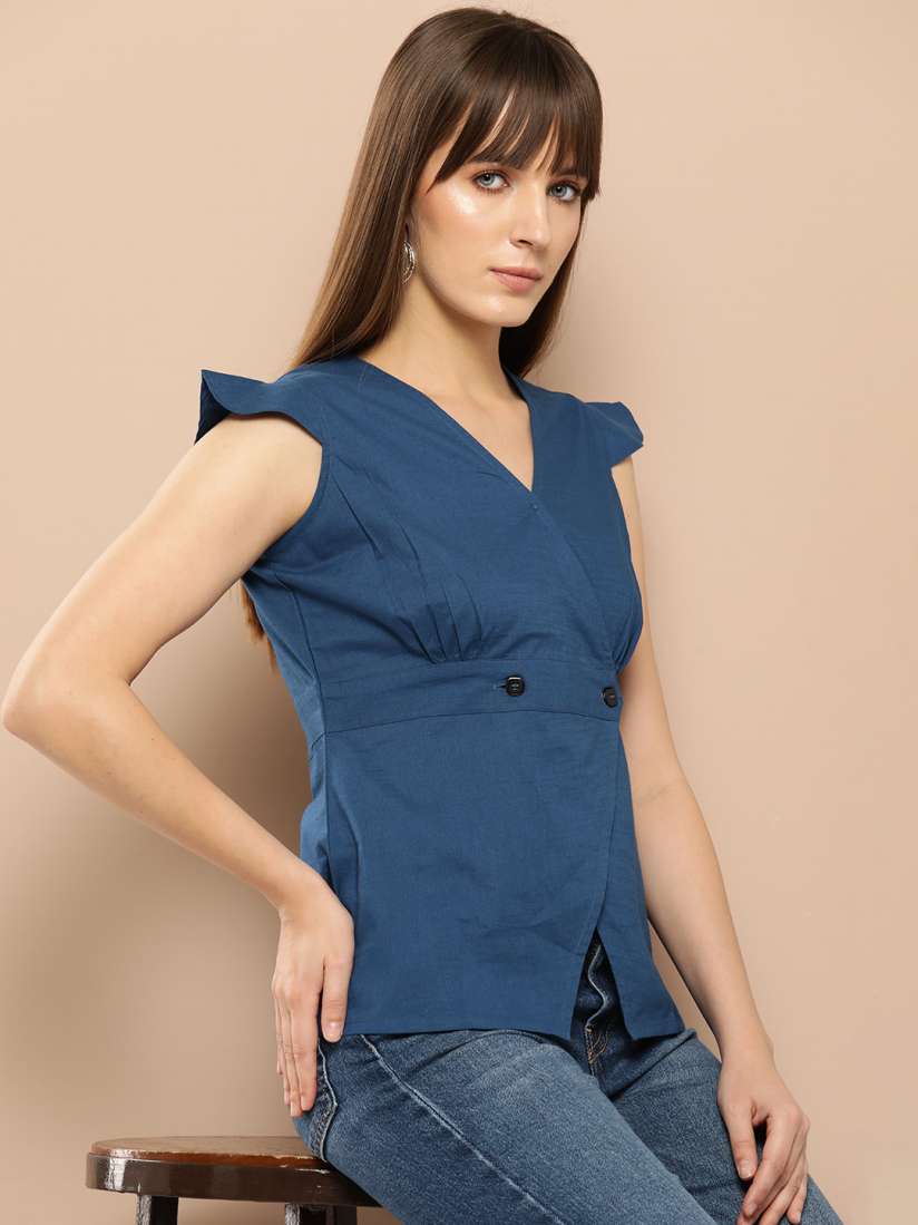Waist cinching tops deals