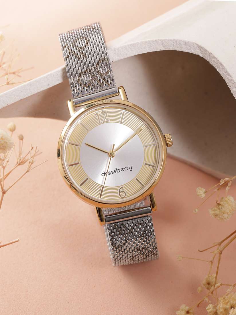 Buy DressBerry Women Brand Logo Printed Bracelet Style Straps Analogue Watch DB 28 02 Watches for Women 27953126 Myntra