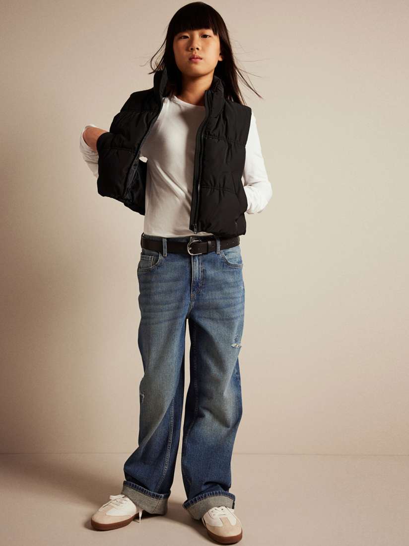 H&m girls gilet top