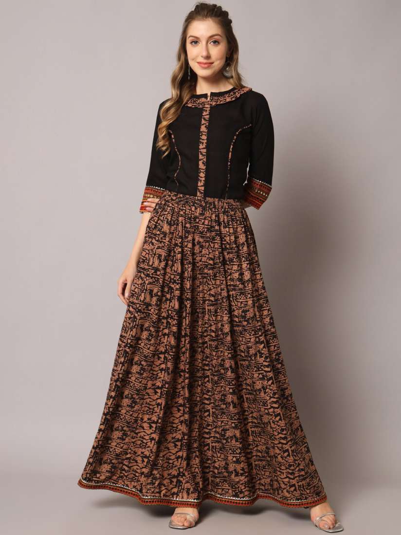 myntra maxi top