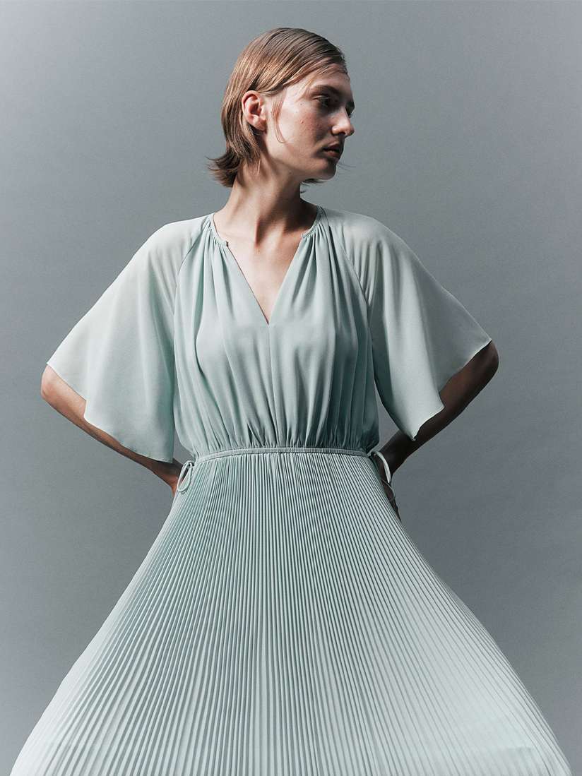 h&m pleated midi dress H&M | Dresses | Nwt Hm Light Pink Pleated Maxi Dress