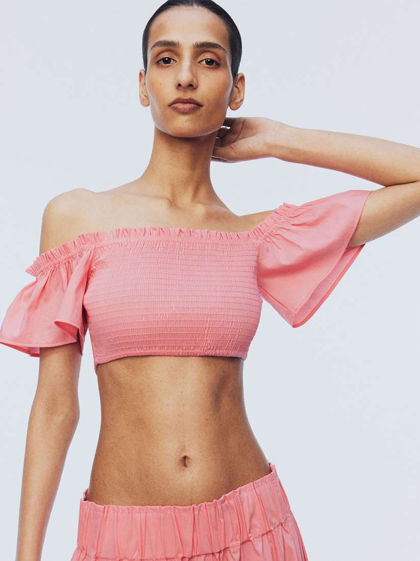 H&m smocked top store