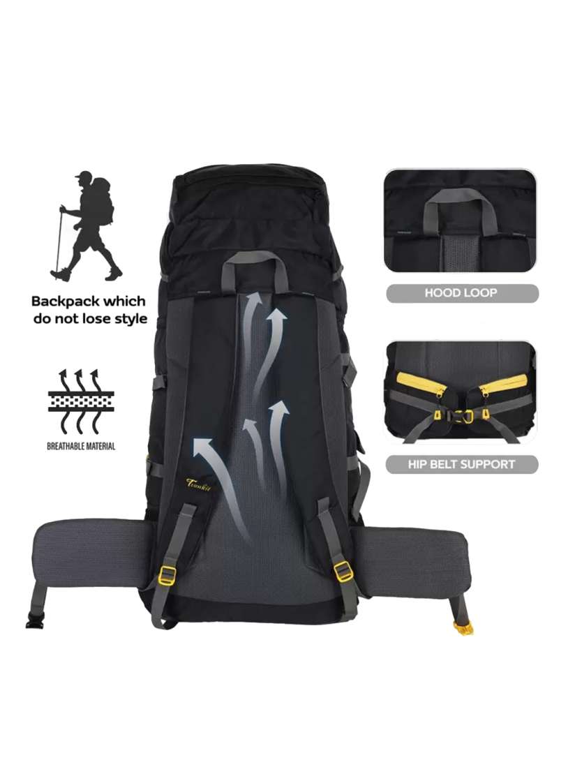 Buy TRUNKIT Waterproof Trekking Rucksack Rucksacks for Unisex 27979222 Myntra