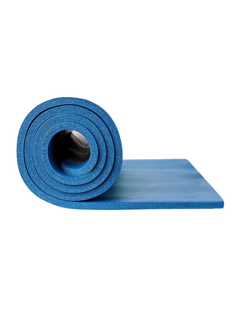 Buy KOBO Blue Textured Anti Skid Waterproof Yoga Mat Yoga Mats for Unisex 27982294 Myntra