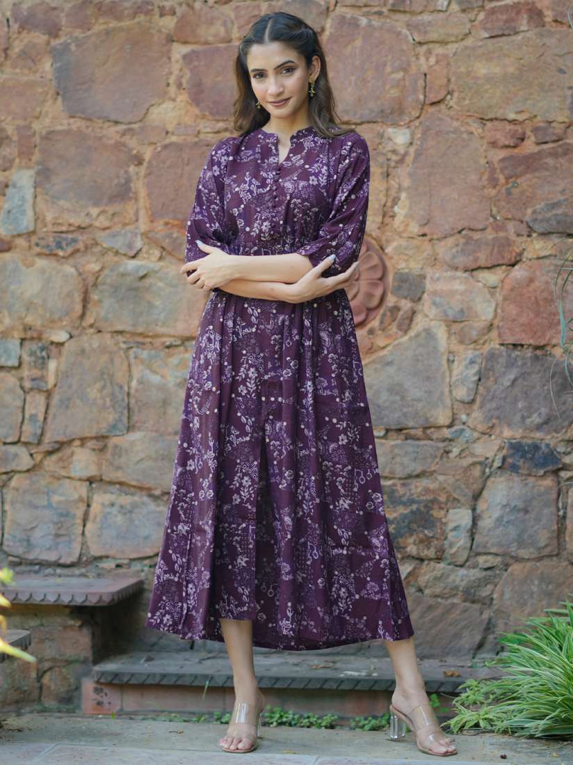 Myntra women maxi dress 2025